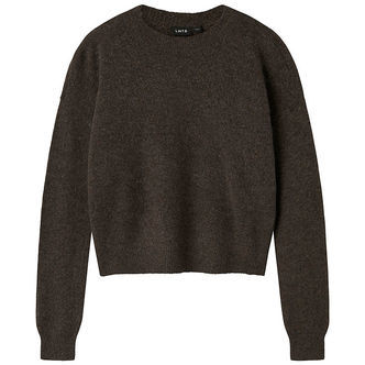 LMTD Bluse - Strik - Noos - NlfOdet - Chocolate Brown
