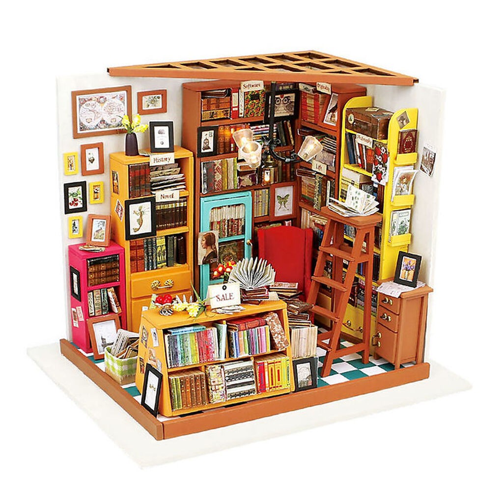 Rolife Miniature House - DIY - Sams Study