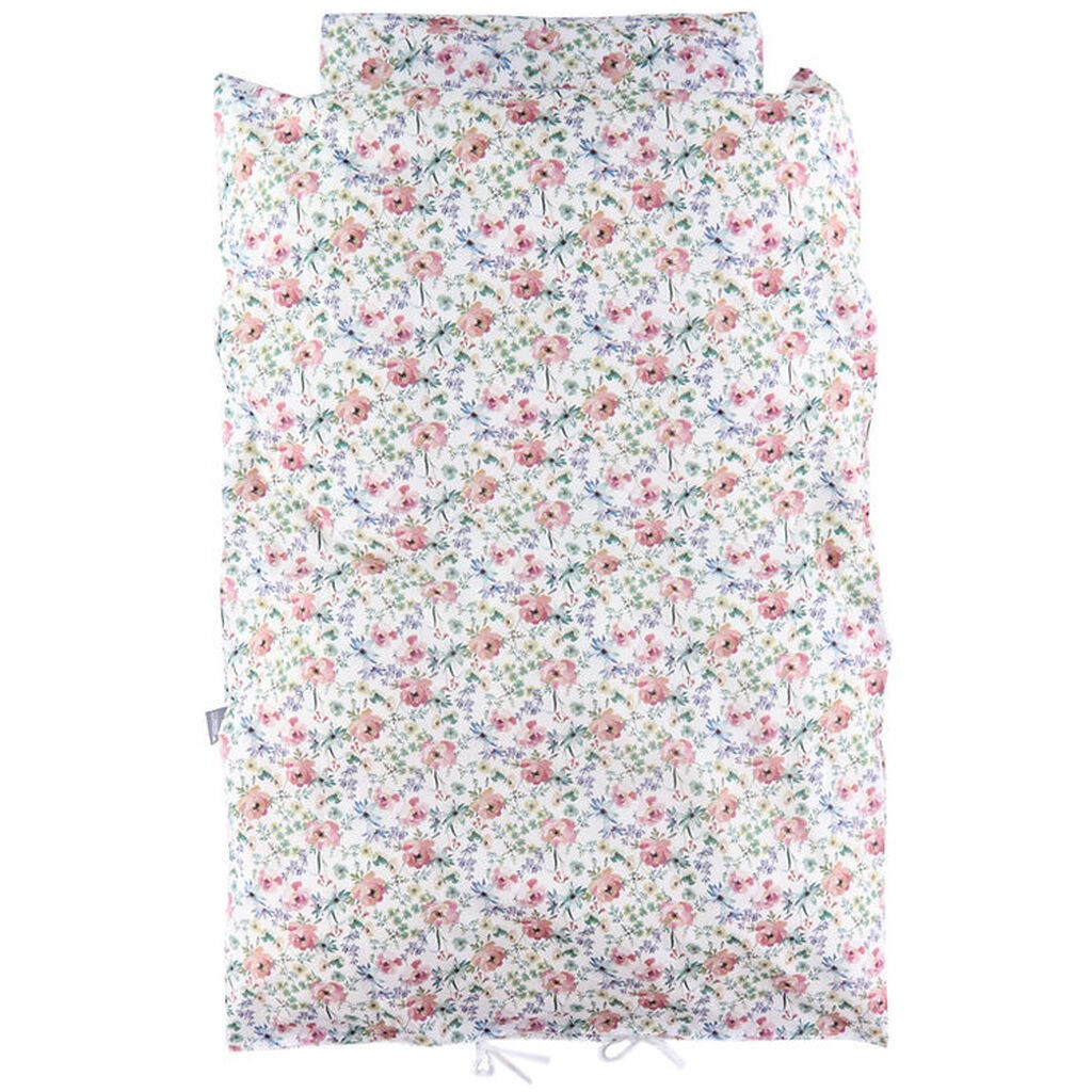 Nørgaard Madsens Sengetøj - Junior - Hvid m. Blomster