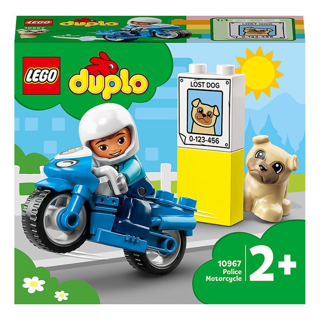 LEGOÂ® DUPLOÂ® - Politimotorcykel 10967 - 5 Dele
