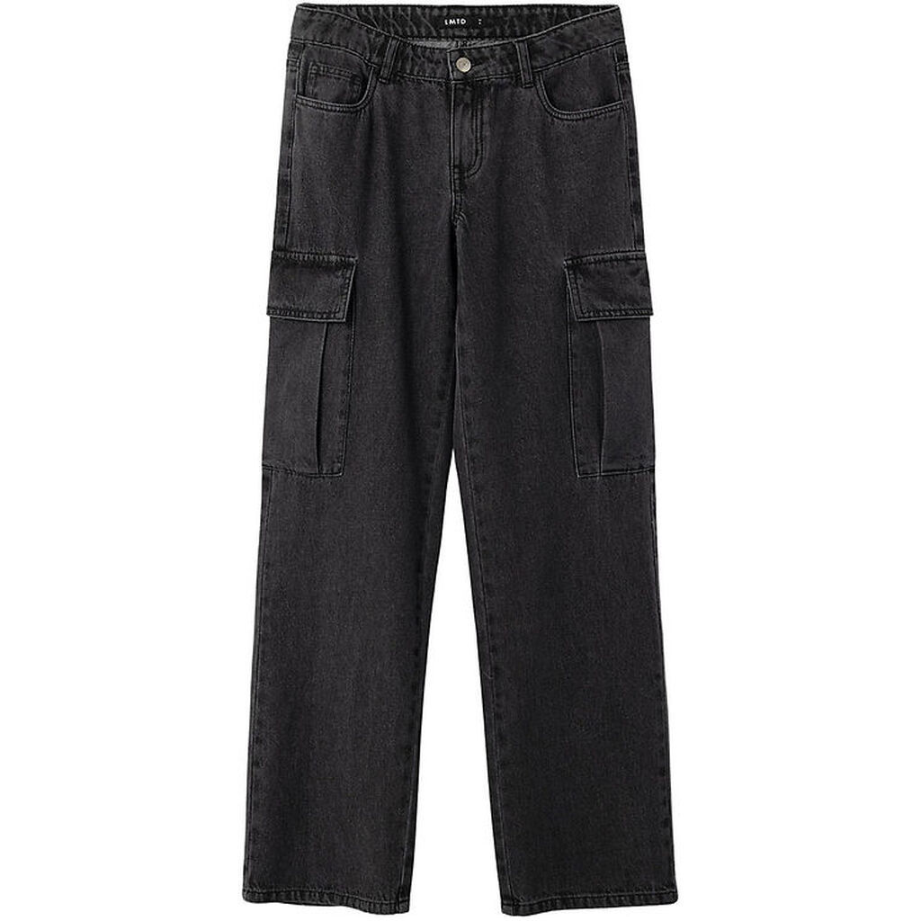LMTD Jeans - Cargo - NLfLizza - Black Denim