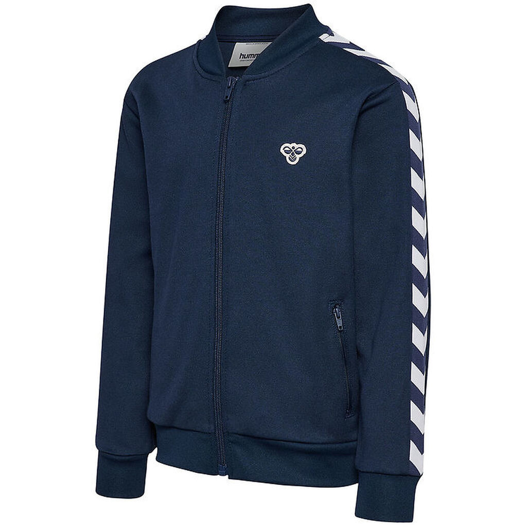 Hummel Cardigan - HmlJR - Dress Blues m. Logo