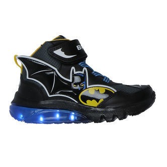 Geox Støvler m. Lys - J Ciberdron - Sort/Gul m. Batman