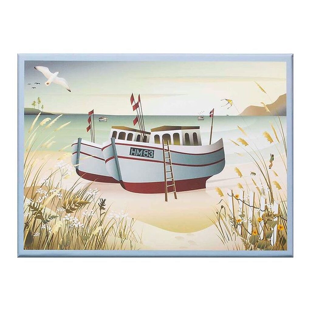 Vissevasse Puslespil - 1000 Brikker - Fishing Boats