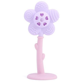 Tiny Tot Bidering - Flower - Lille/Pink