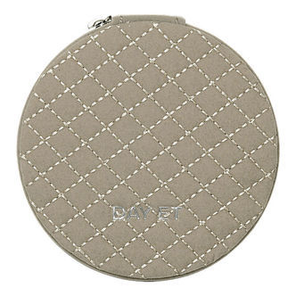 DAY ET Smykkeskrin - Q Jewelry Zip Round - Cobbelstone