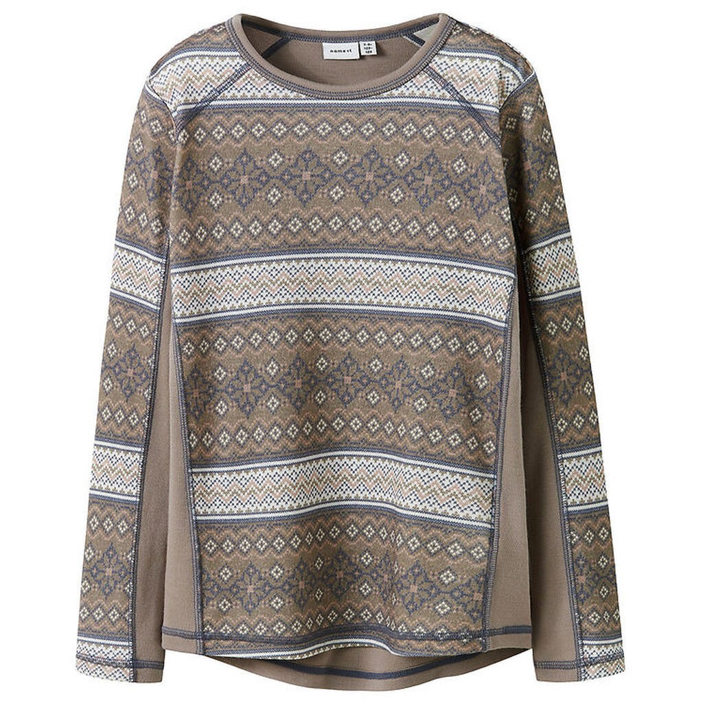 Name It Bluse - Uld - NkmWillto - Satellite/Snow pattern