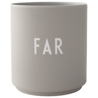 Design Letters Kop - Favourite - Far - Grå