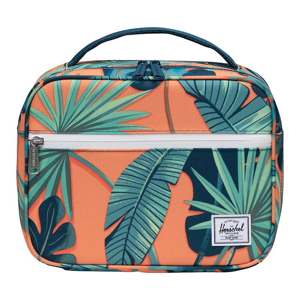 Herschel Køletaske - Pop Quiz - Tangerine Palm Leaves