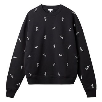 Lala Berlin Sweatshirt - Shiloh - Sort m. Hvid