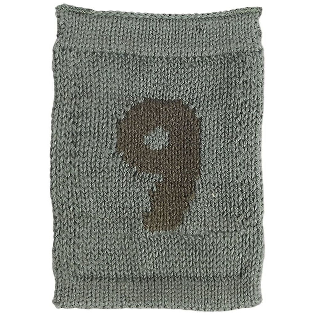 Smallstuff Strikket Flag - 9 - Blå Tal