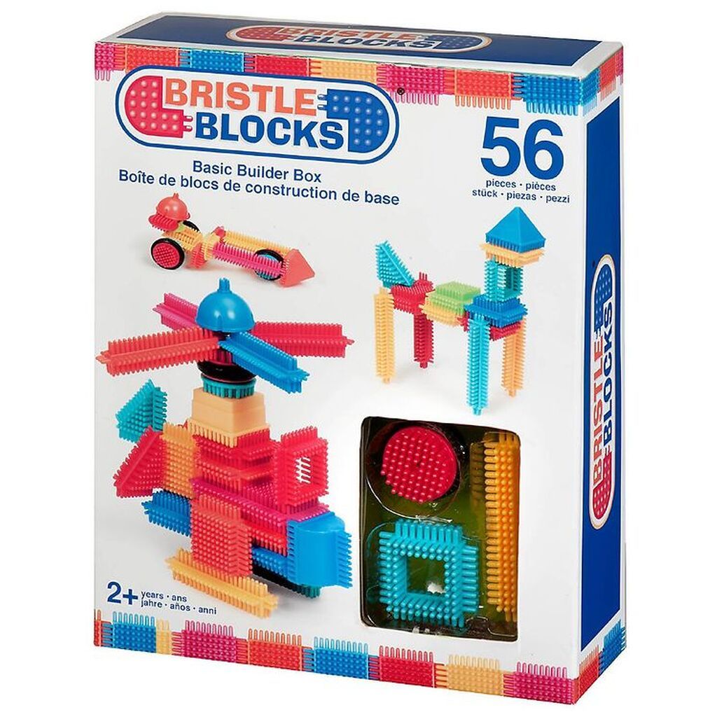 Bristle Blocks Klodser - 56 stk - Basic Builder