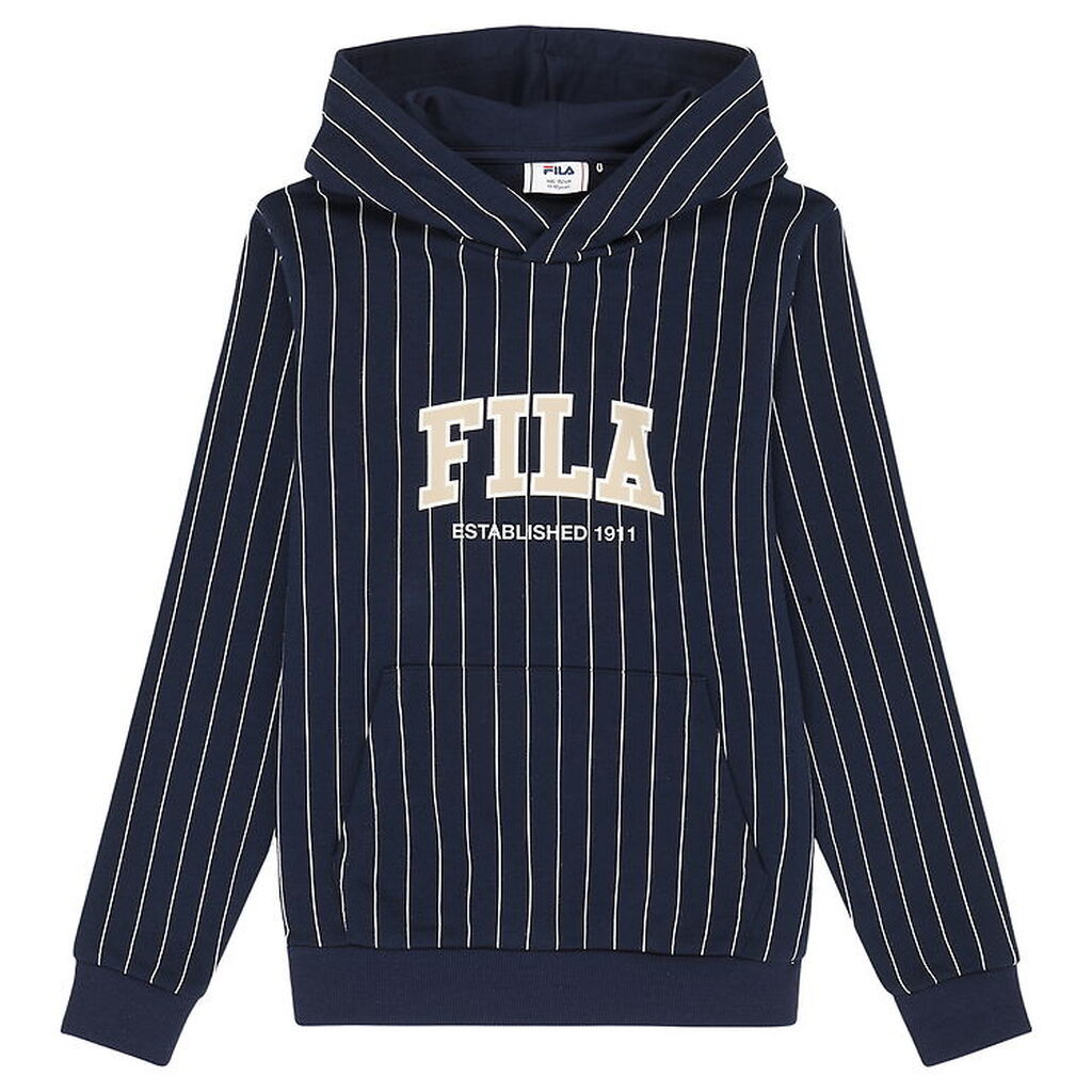 Fila Hættetrøje - Rifredi - Black Iris/Egret Striped