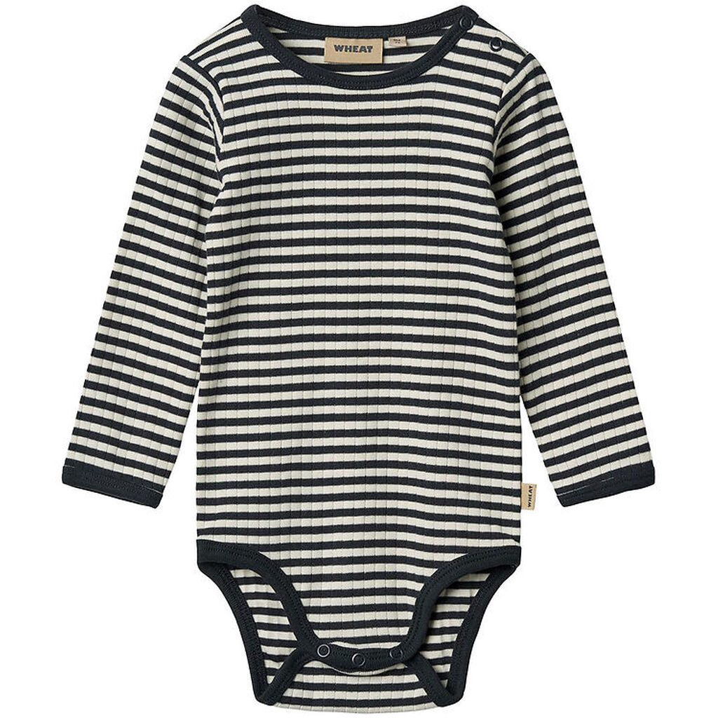 Wheat Body l/æ - Rib - Berti - Navy Stripe