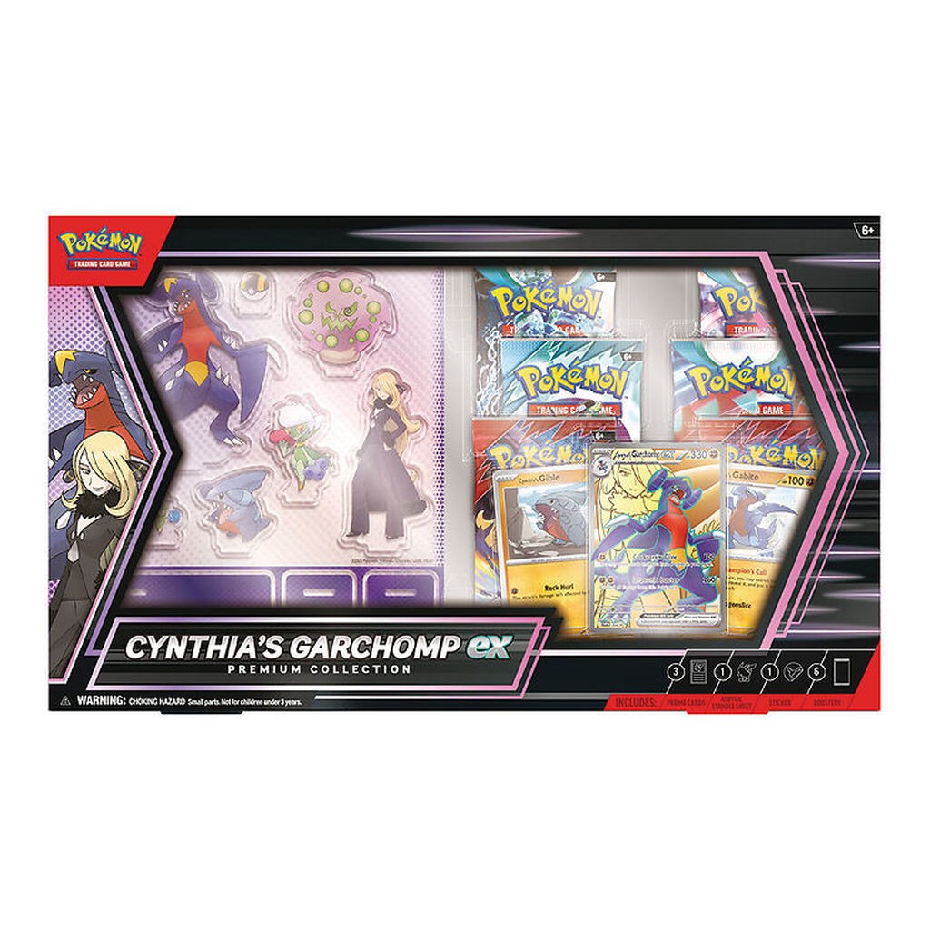 Pokémon Samlekort - Cynthia's Garchomp ex Box - Prem. Collection