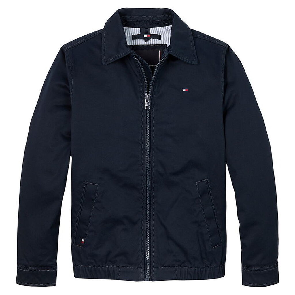 Tommy Hilfiger Jakke - Cotton Ivy - Dark Night Navy