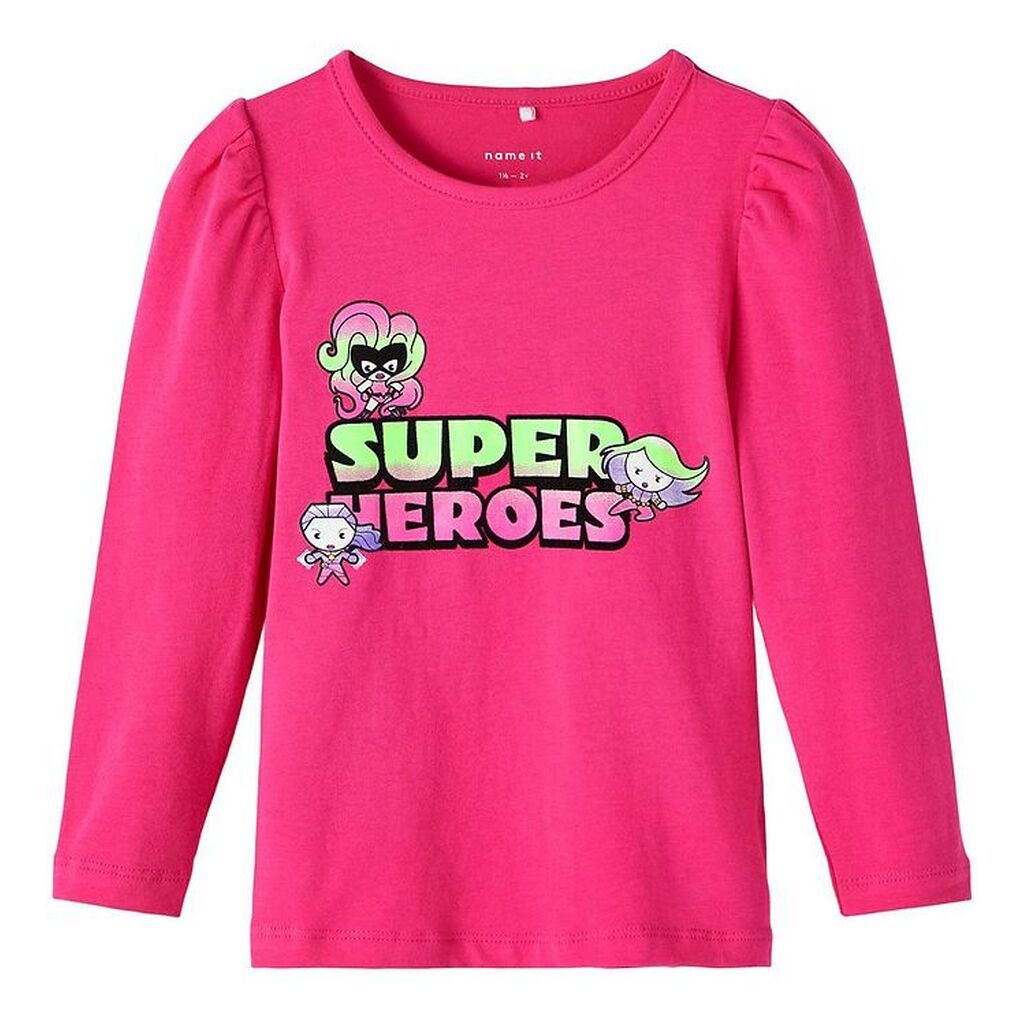 Name It Bluse - NmfFatima Marvel - Pink Yarrow