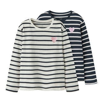 Name It Bluser - 2-pak - NkfTenisa - Salute/Gardenia