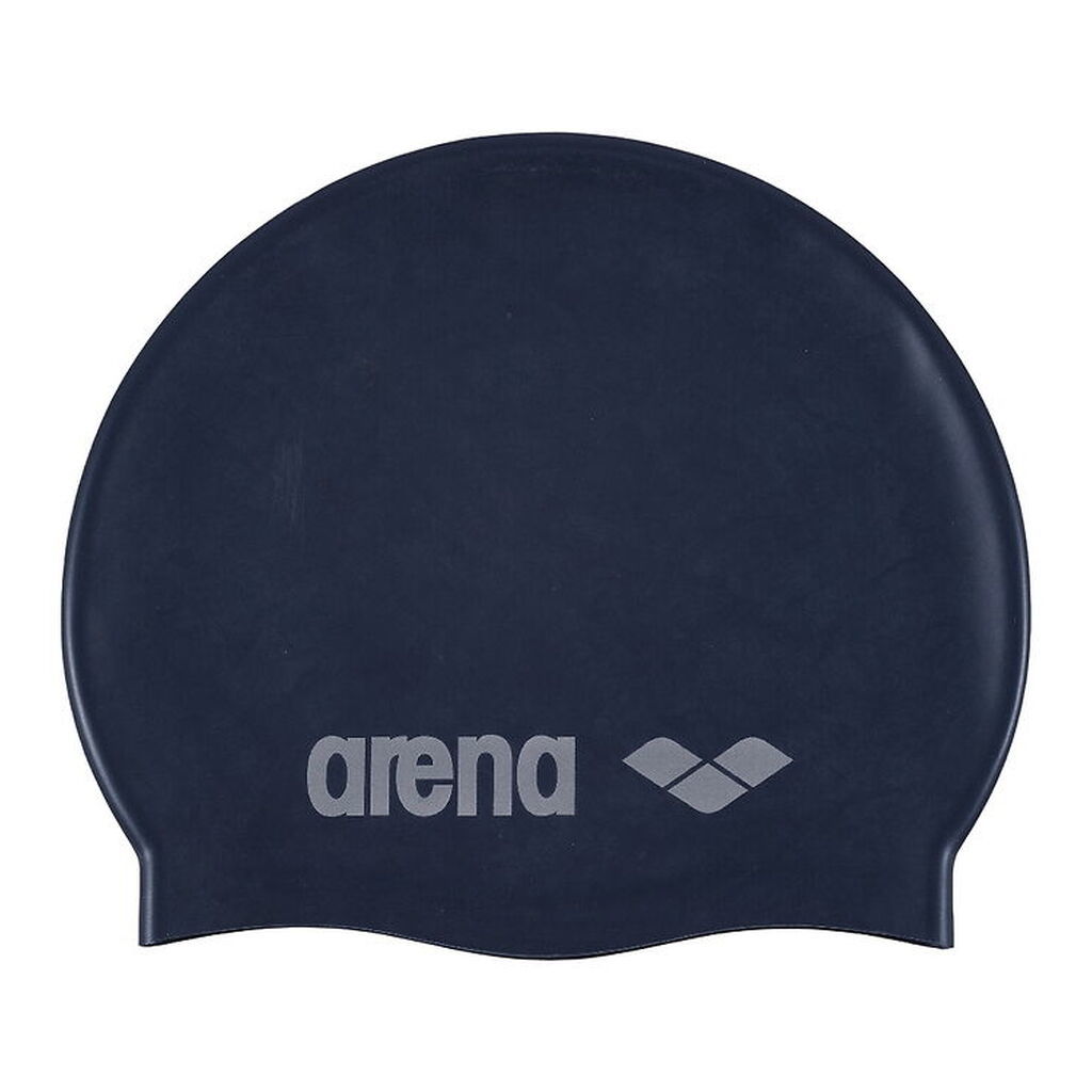 Arena Badehætte - Classic Silicone JR - Denim/Silver