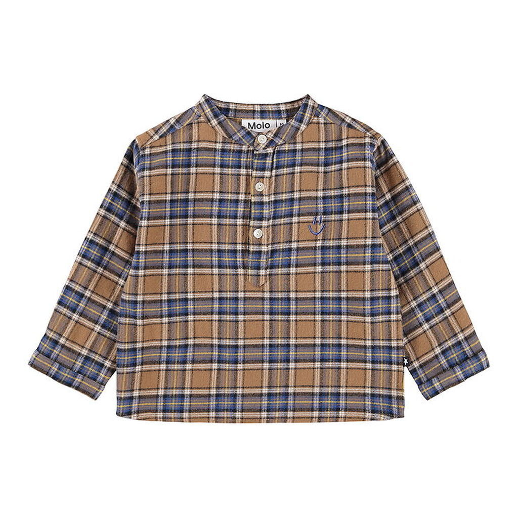 Molo Skjorte - Enoz - Fawn Check