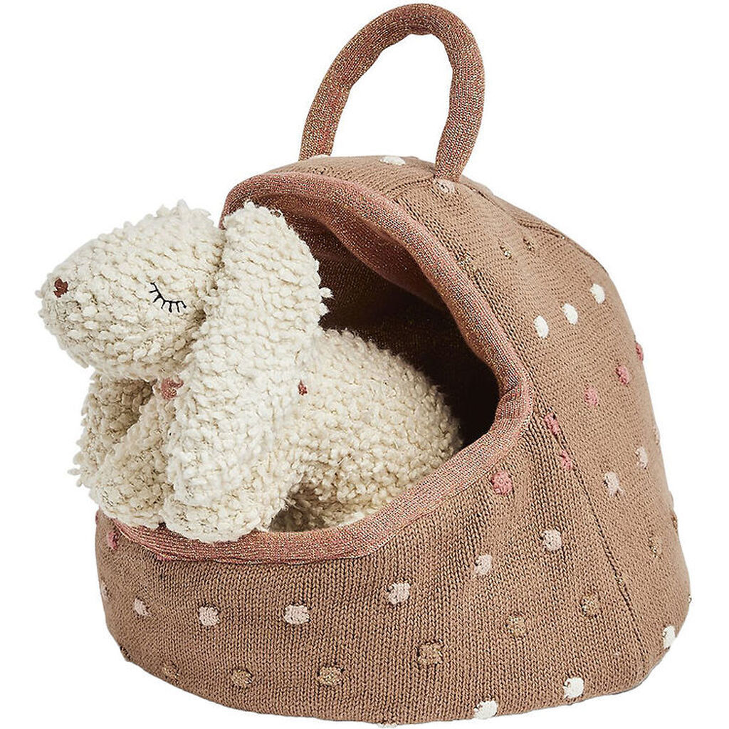 Smallstuff Bamse Med Hule - Strik - Mix