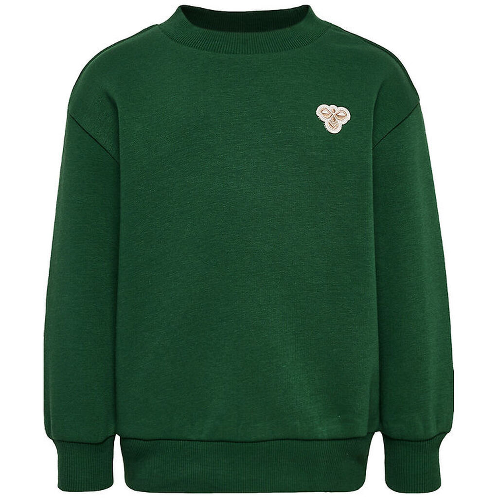 Hummel Sweatshirt - HmlMini Bee - Mørkegrøn