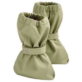 Wheat Overtrækssko m. Fleece - PU - Como - Green Tea