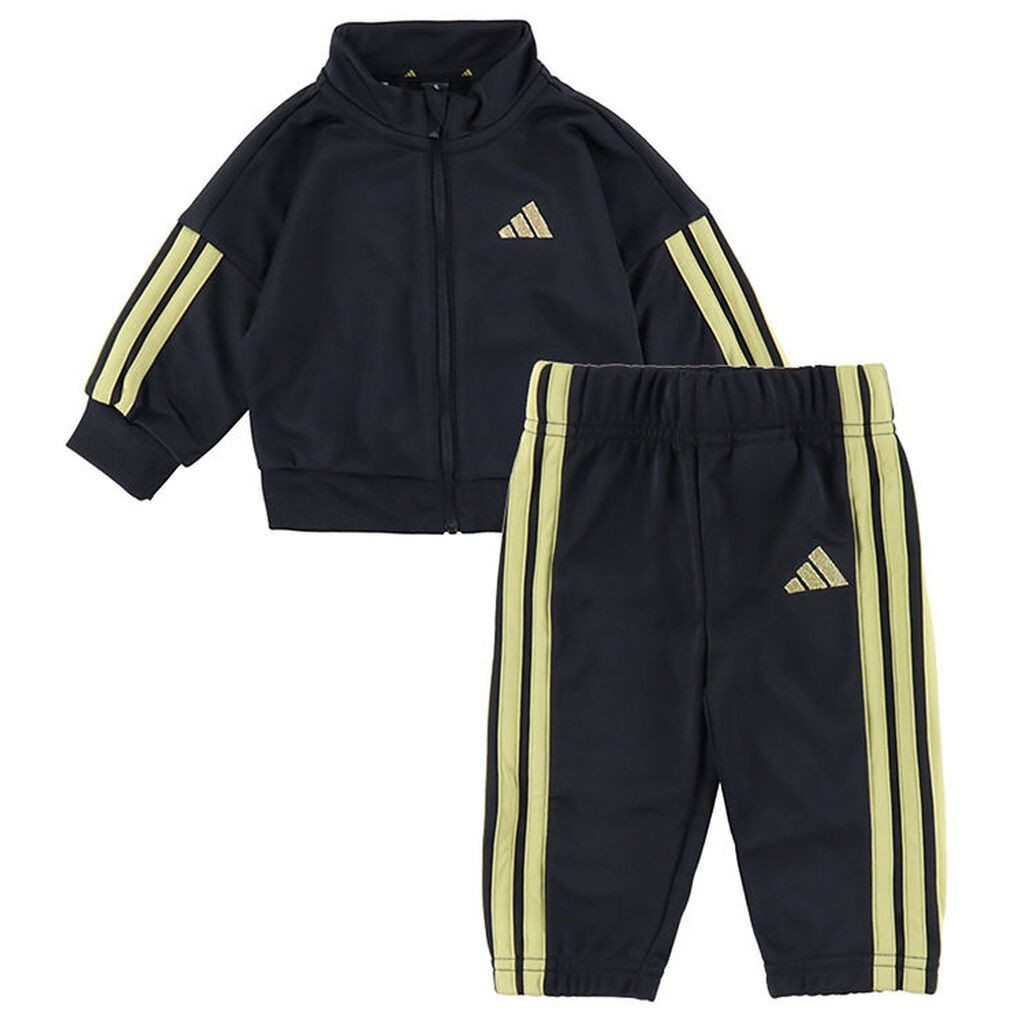 adidas Performance Træningssæt - I 3S TR TS 205 - Black/GoldMt