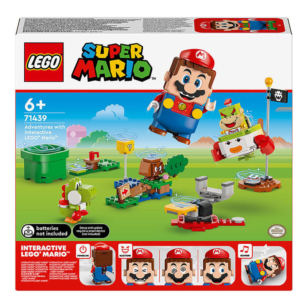 LEGOÂ® Super Mario - Eventyr Med Interaktiv L... 71439 - 218 Dele