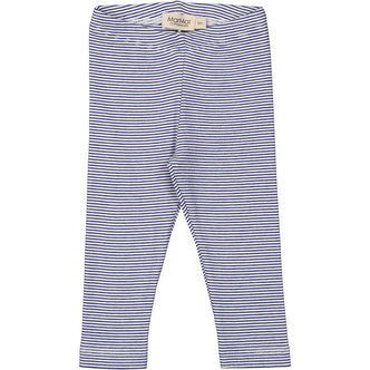 MarMar Leggings - Rib - Modal - Blue Stripe