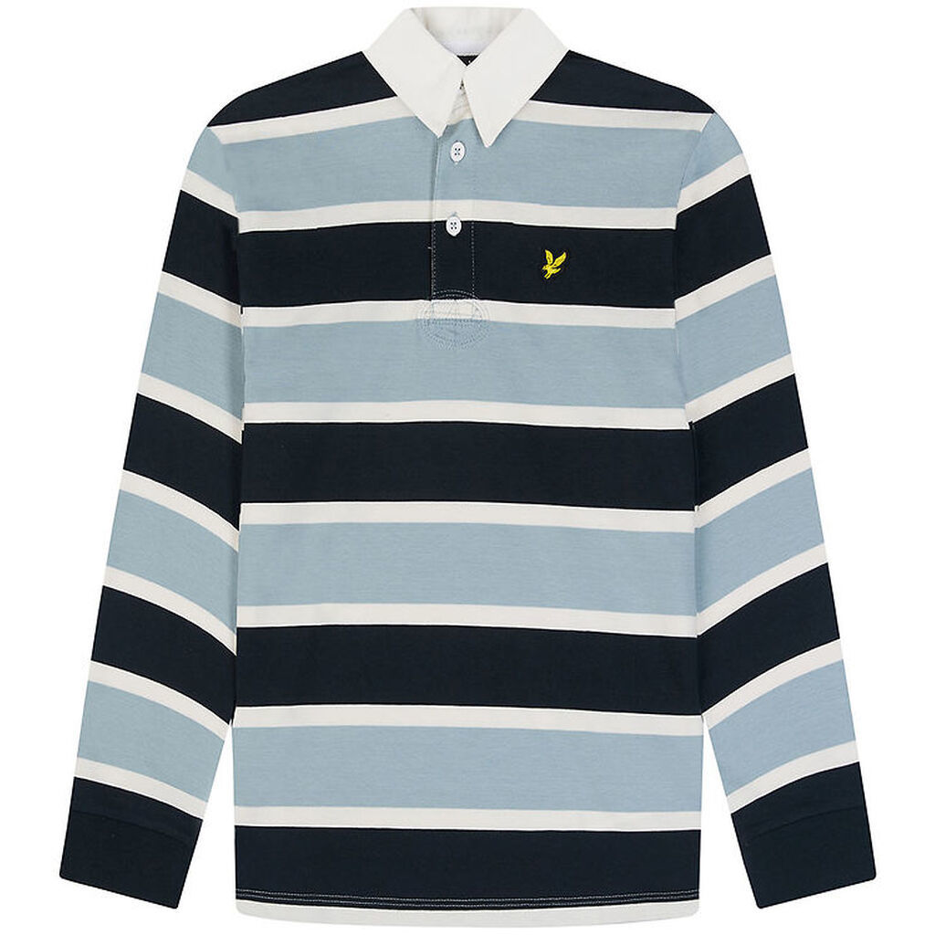 Lyle & Scott Bluse - Rugby - Slate Blue