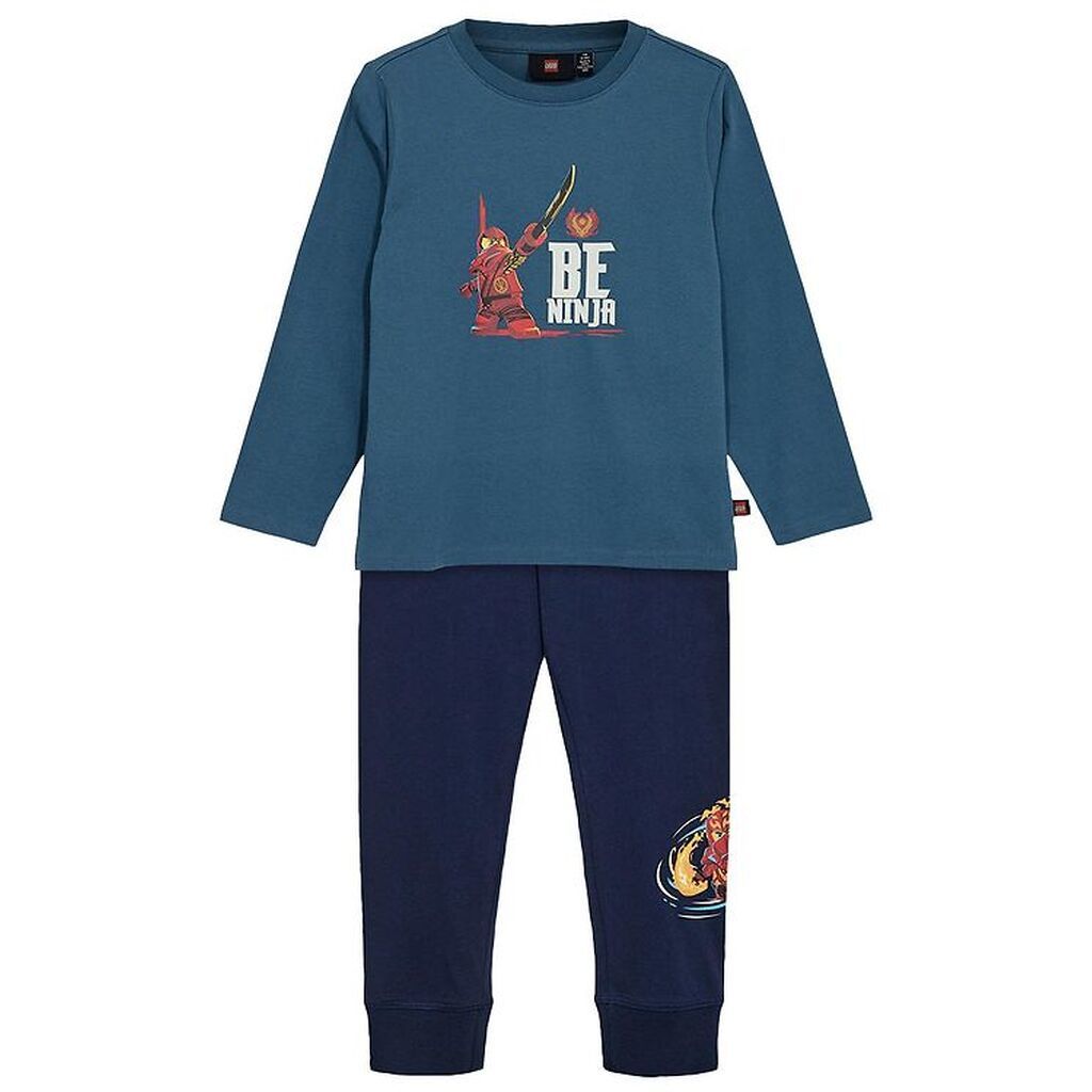LEGOÂ® Ninjago Nattøj - LWAris 703 - Middle Blue m. Selvlysende P