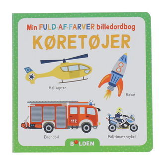 Forlaget Bolden Billedbog - Min Fuld-Af-Farver Billedordbog - Kø