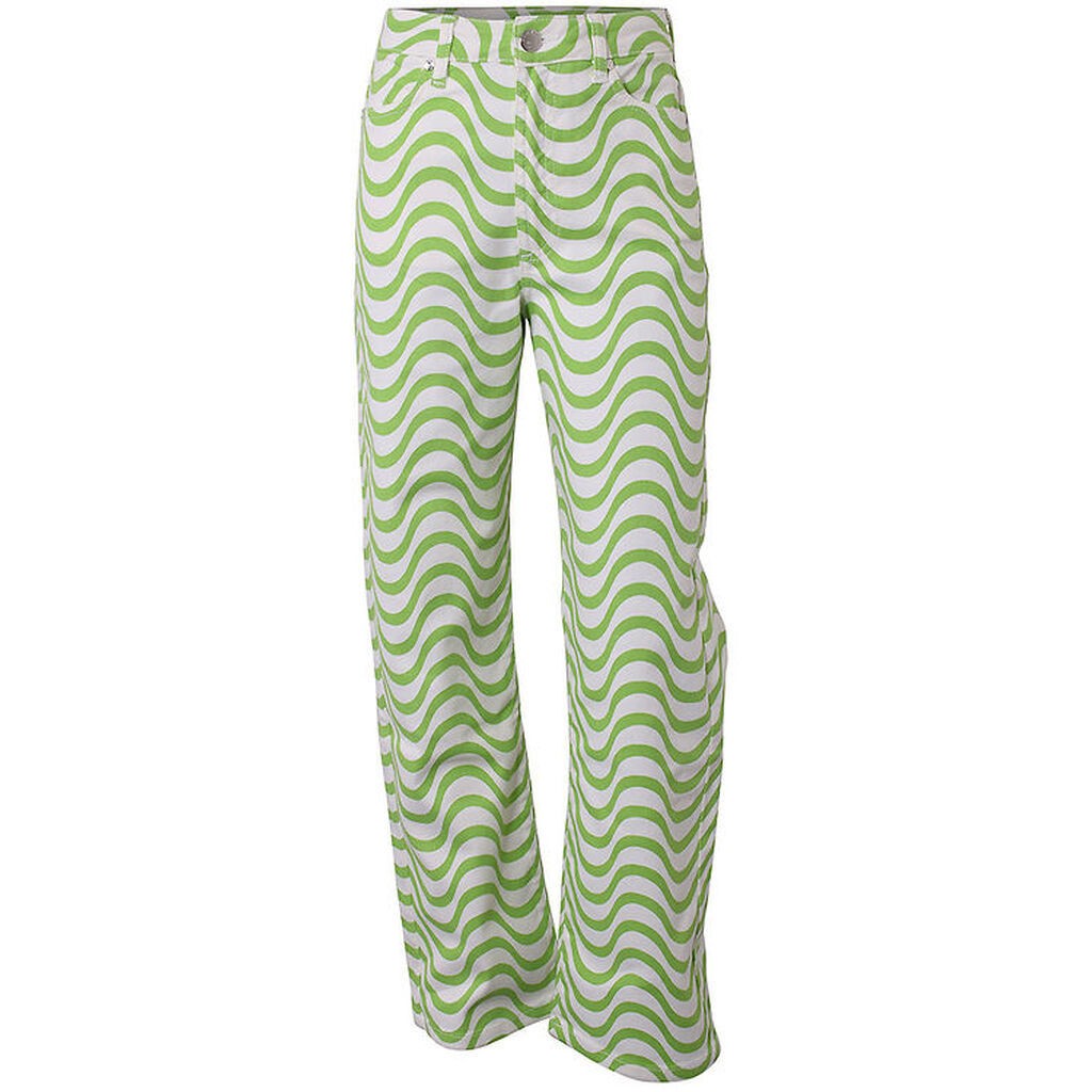 Hound Jeans - Wave Printed Denim - Green