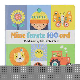 Forlaget Carlsen Bog - Mine Første 100 Ord Med Rør Og Føleffekte