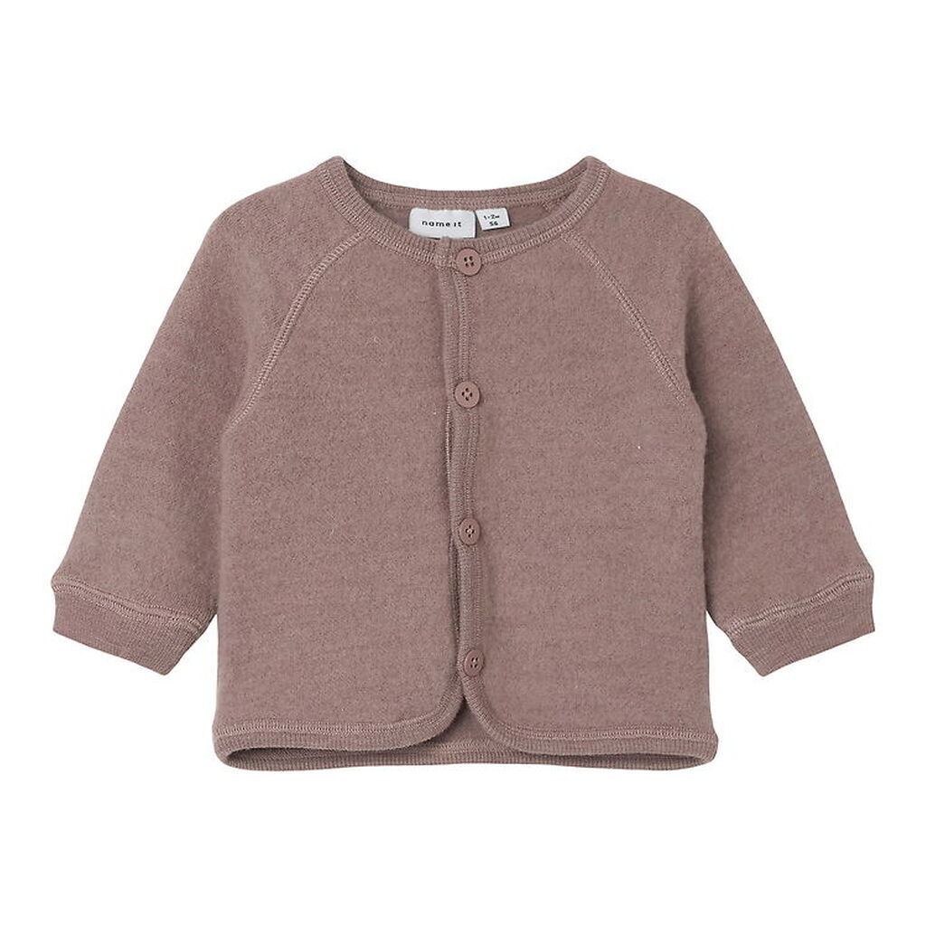 Name It Cardigan - Uld - NbFWmino - Antler