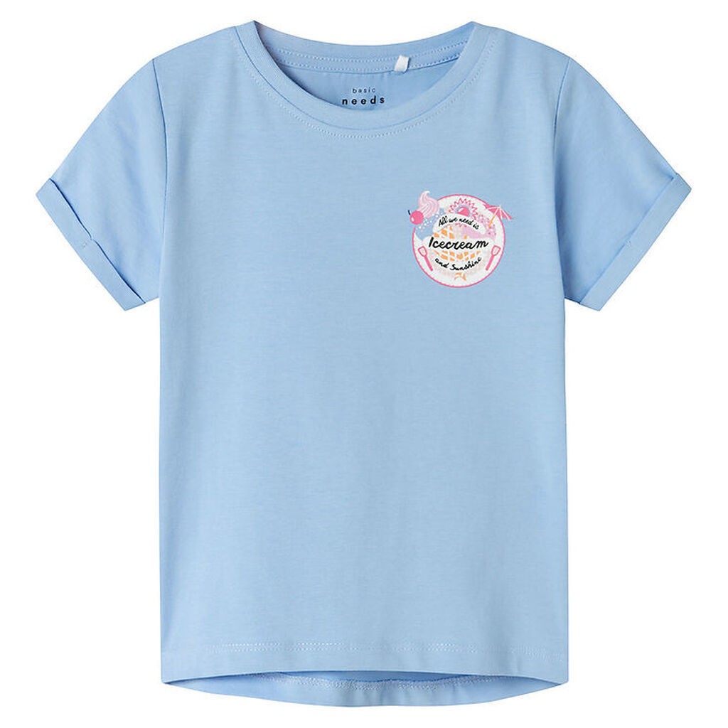 Name It T-shirt - NmfVix - Serenity/Sunshine
