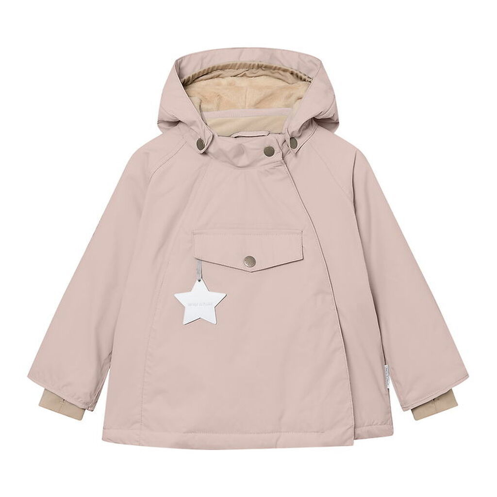 Mini A Ture Vinterjakke - MatWang Fleece - Cloudy Rose