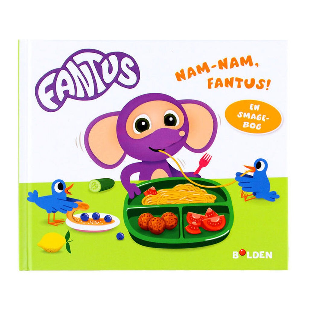 Forlaget Bolden Billedbog - Nam-Nam, Fantus! - En Smage Bog