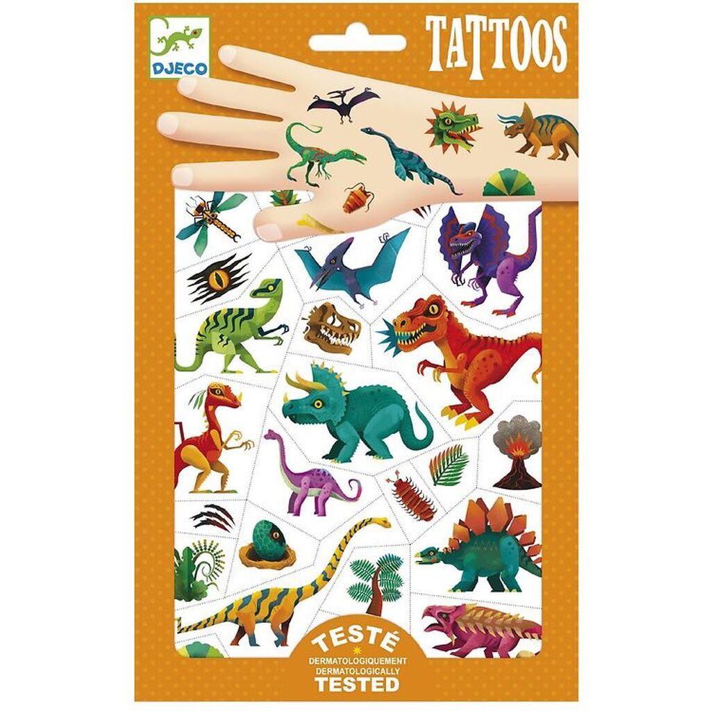 Djeco Tatoveringer - Dinosaurer