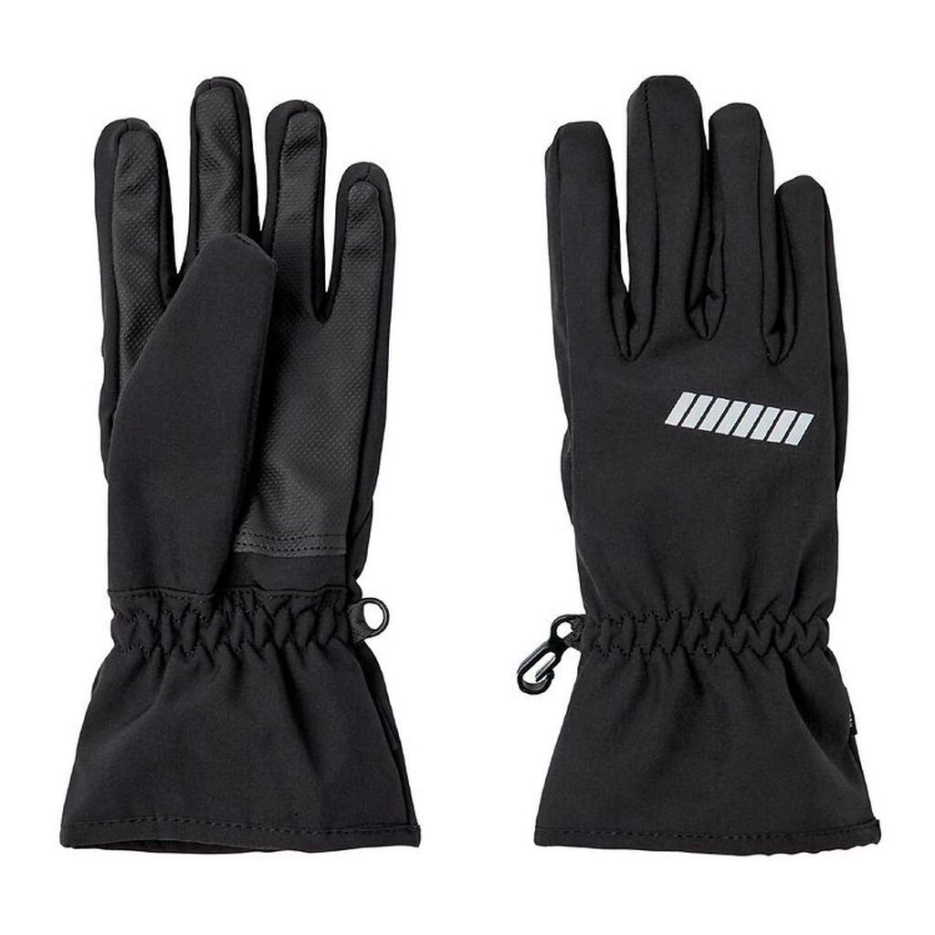 Name It Softshellhandsker m. Fleece - Noos - NknAlfa - Sort