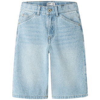 Name It Shorts - NkmBen Skater - Light Blue Denim