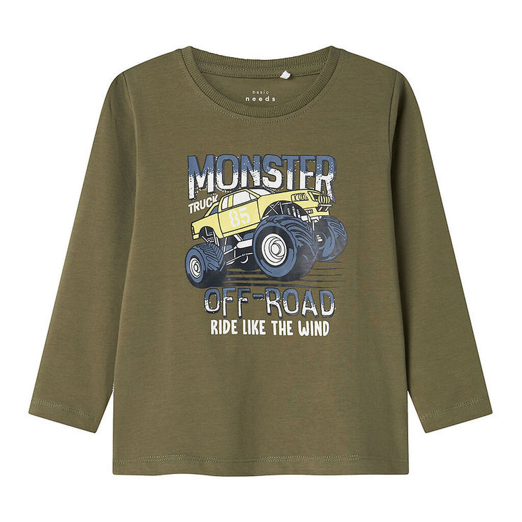 Name It Bluse - NmmVux - Dusty Olive/Offroad