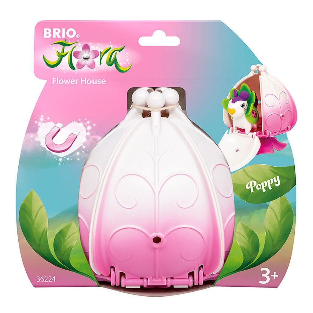 BRIO Flora Blomsterhus m. Figur - Poppy