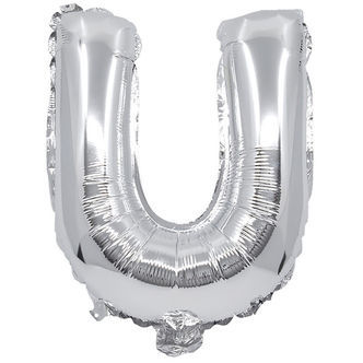 Decorata Party Foileballon - 31 cm - U - Sølv
