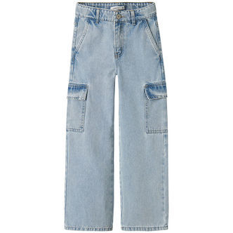 Name It Jeans - Cargo - Noos - NkfRose - Light Blue Bleached Den