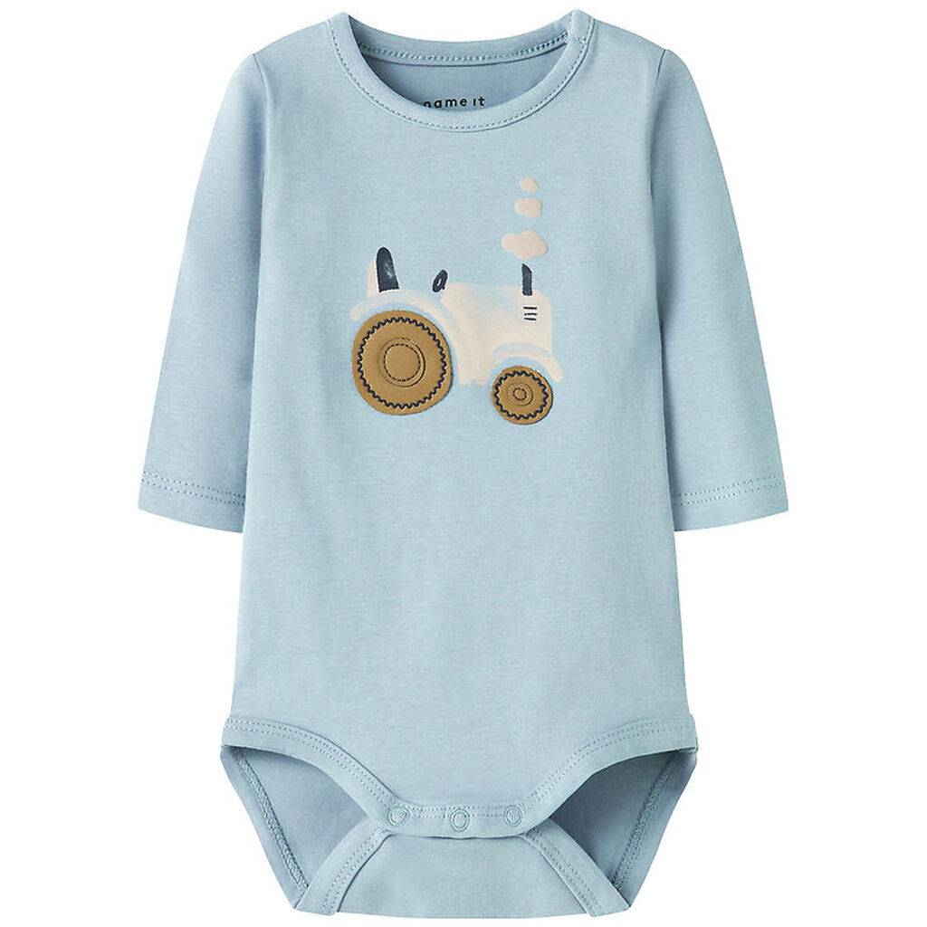 Name it Body l/æ - NbmLife - Dusty Blue m. Traktor