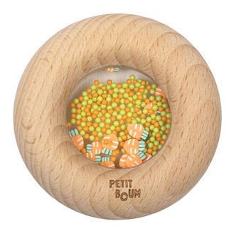 Petit Boum Sanselegetøj - Træ - Donut - Gulerødder