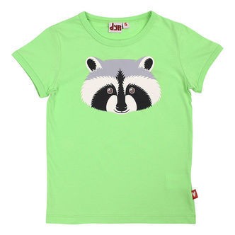 DYR T-shirt - DyrHide - Bright Green Vaskebjoern