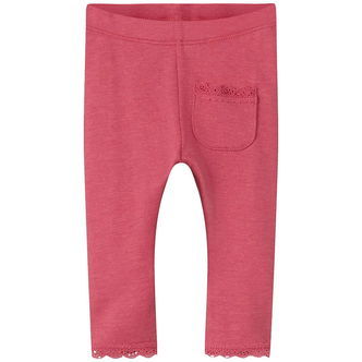 Name it Leggings - NbfLudmilla - Rapture Rose